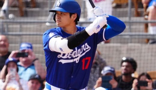 大谷翔平は「2番・DH」　韓国キウムと親善試合、20日開幕戦へ豪快弾なるか