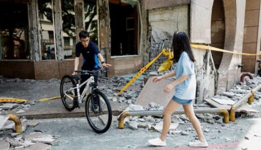 台湾、中国を「恥知らず」と非難　地震へのお見舞いに中国が謝意